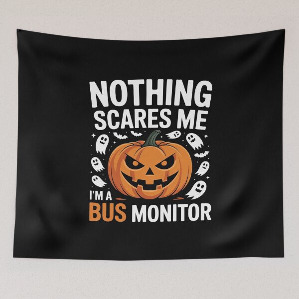Item preview, You Cannot Scare Me I'm a Bus Monitor Driver Squad Halloween  designed and sold by BeetleMalon.