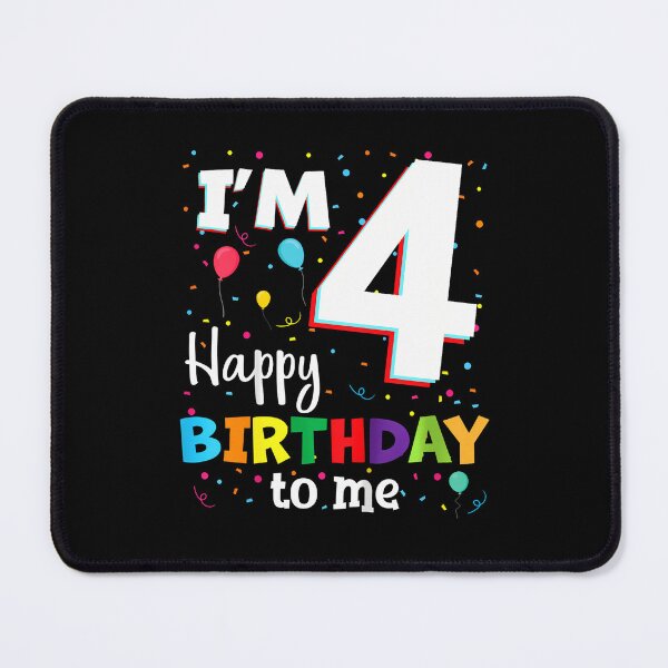 Item preview, Kids Four 4Th Birthday Happy Birthday Boys Girls 4 Years Old 4Yr designed and sold by MadalynKiehn.