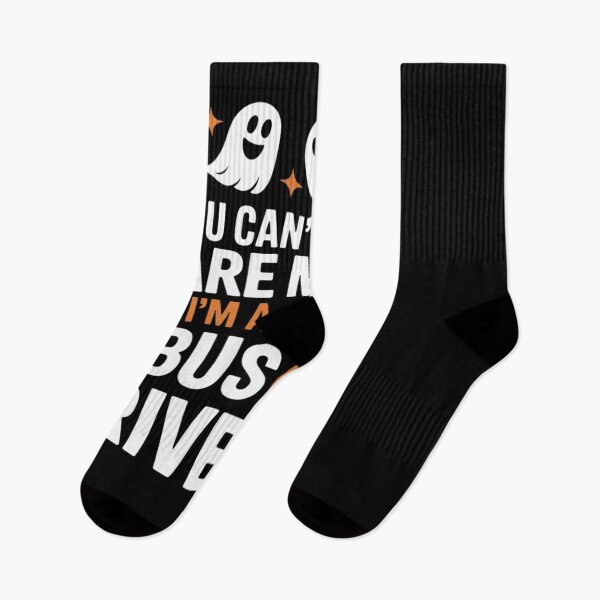 Item preview, You Can't Scare Me I'm A Bus Driver Halloween  designed and sold by BeetleMalon.
