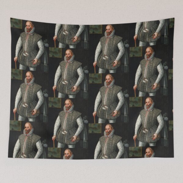 Item preview, Zombie Francis Drake portrait art designed and sold by Vintage Designs +.