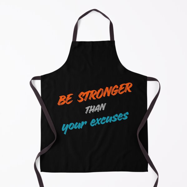 Item preview, Be Stronger Than Your Excuses. Great Motivational Texts designed and sold by JokeAndStyle.