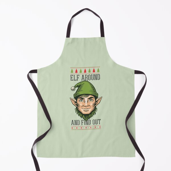 Item preview, Elf Around and Find Out – Funny Christmas Holiday Design designed and sold by TeesbyDD.