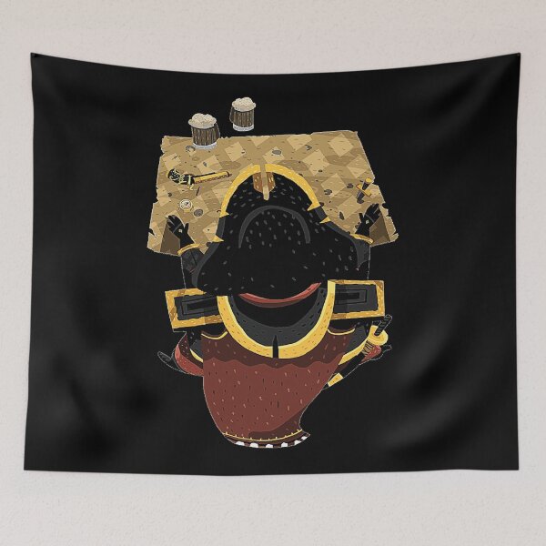Item preview, Sea Of Thieves Cursed Captain Hat designed and sold by Keegaalsh.