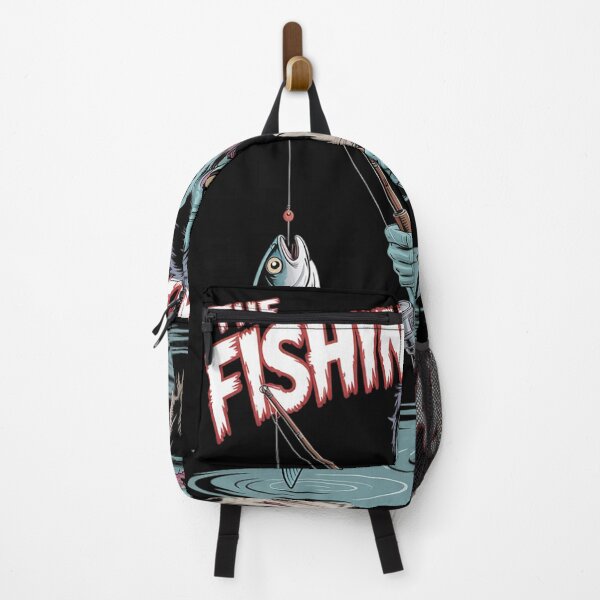 Item preview, Zombie Angler Spooky Halloween Fishing designed and sold by BeetleMalon.