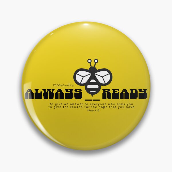 Item preview, Always be ready - 1 Peter 3:15 designed and sold by FTLOG.