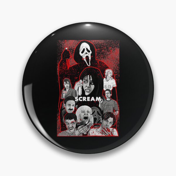Item preview, Horror Group Character Collage designed and sold by Tyraeadows.