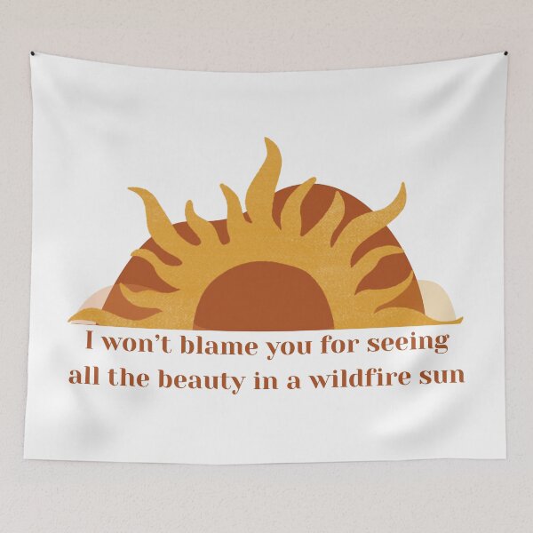 Item preview, Human Wildfire Sunset designed and sold by CMORRISON12345.
