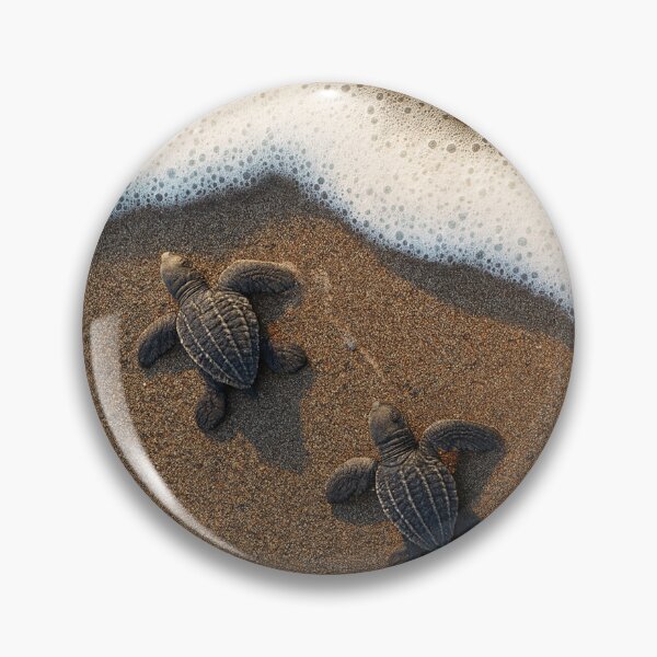 Item preview, Baby Leatherback Turtles Journey to Sea designed and sold by Por.Ahi.PR.