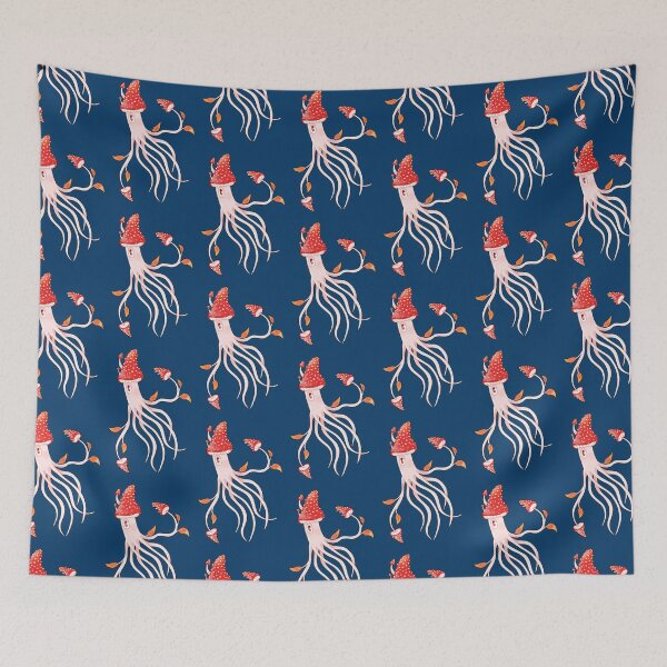 Item preview, Toadstool Squid designed and sold by JessaKinney.