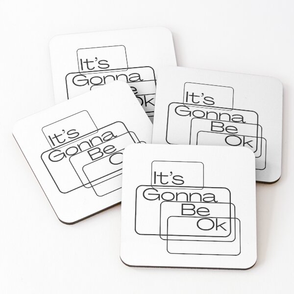 Item preview, It’s Gonna Be Ok – Positive Minimalist Design designed and sold by Zen_Zero.