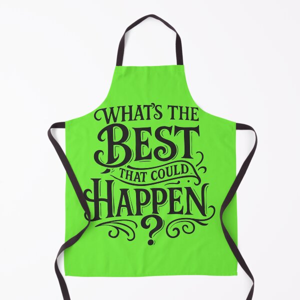 Item preview, What’s the Best That Could Happen – Inspirational Hand Lettering Design designed and sold by RetroChill.