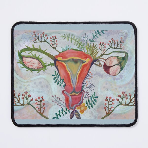 Item preview, Blooming Uterus, a Sapphic Botanical Garden designed and sold by HeidiArtist.
