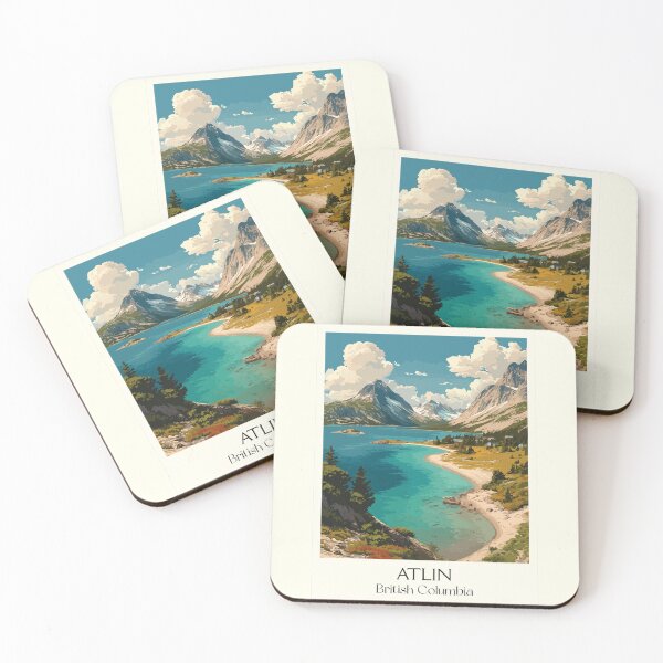 Item preview, Atlin British Columbia | "Little Switzerland" Lake Art Print designed and sold by TuncGK.