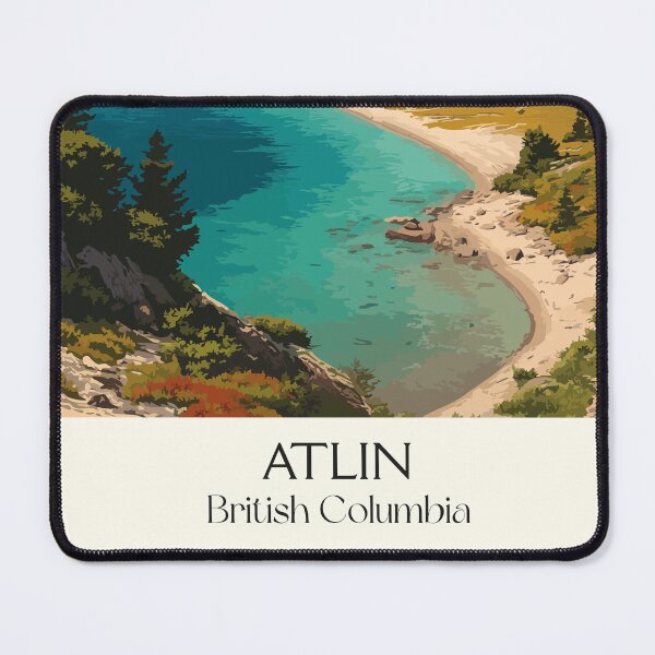 Item preview, Atlin British Columbia | "Little Switzerland" Lake Art Print designed and sold by TuncGK.