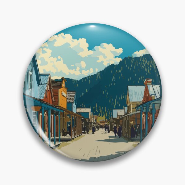 Item preview, Barkerville British Columbia | Historic Gold Rush Town Art designed and sold by TuncGK.