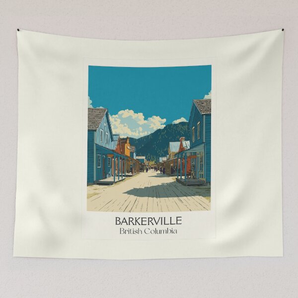 Item preview, Barkerville British Columbia | Historic Gold Rush Town Art designed and sold by TuncGK.