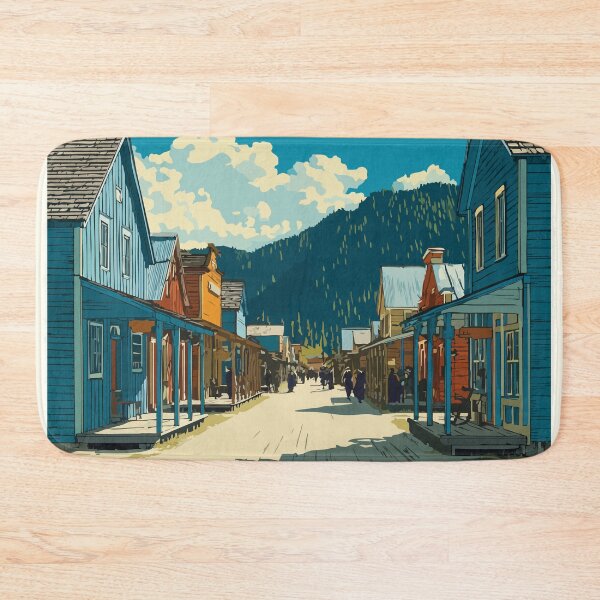 Item preview, Barkerville British Columbia | Historic Gold Rush Town Art designed and sold by TuncGK.