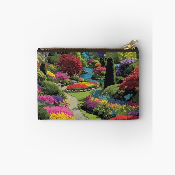 Item preview, Butchart Gardens BC | Vancouver Island Floral Art Print designed and sold by TuncGK.