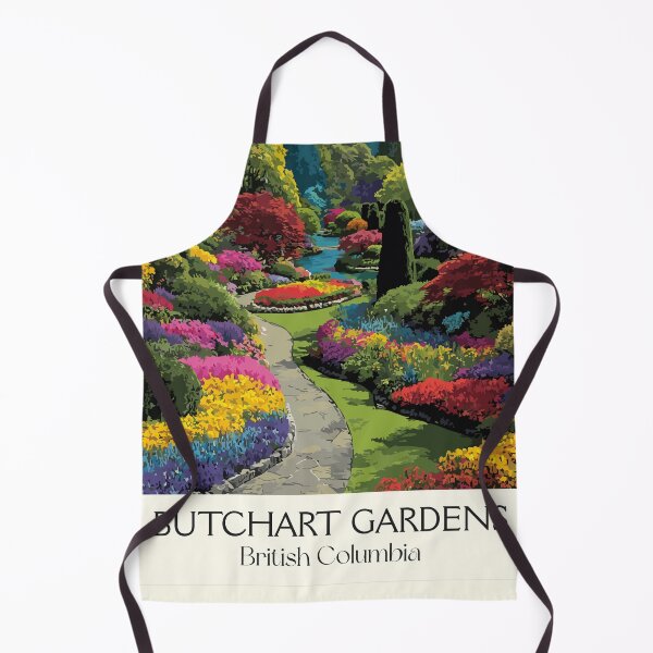 Item preview, Butchart Gardens BC | Vancouver Island Floral Art Print designed and sold by TuncGK.