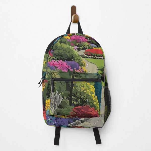 Item preview, Butchart Gardens BC | Vancouver Island Floral Art Print designed and sold by TuncGK.