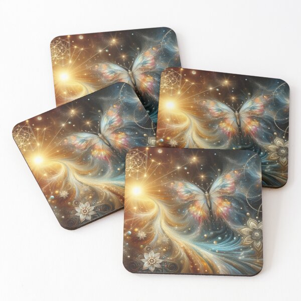 Item preview, Ethereal Butterfly in Cosmic Flow designed and sold by IZiets.