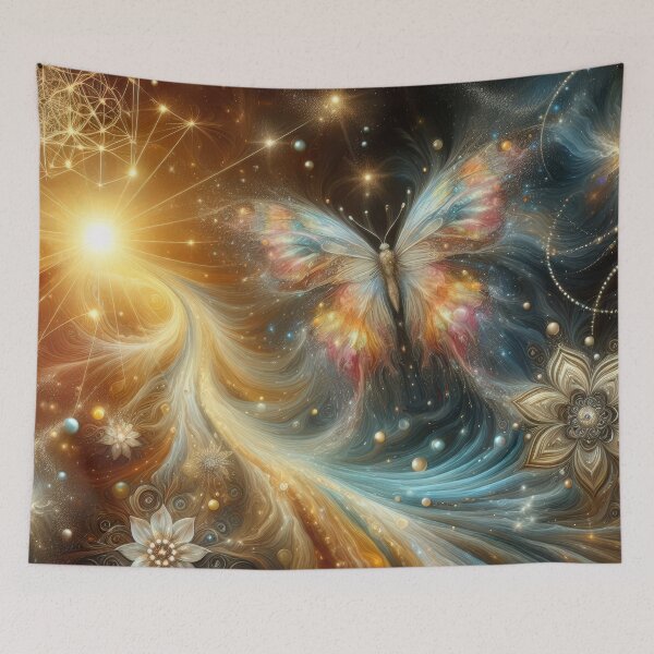 Item preview, Ethereal Butterfly in Cosmic Flow designed and sold by IZiets.