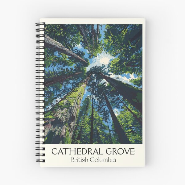 Item preview, Cathedral Grove BC | Ancient Douglas Fir Forest Art Print designed and sold by TuncGK.