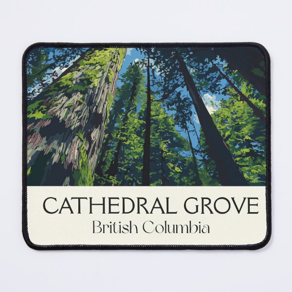 Item preview, Cathedral Grove BC | Ancient Douglas Fir Forest Art Print designed and sold by TuncGK.