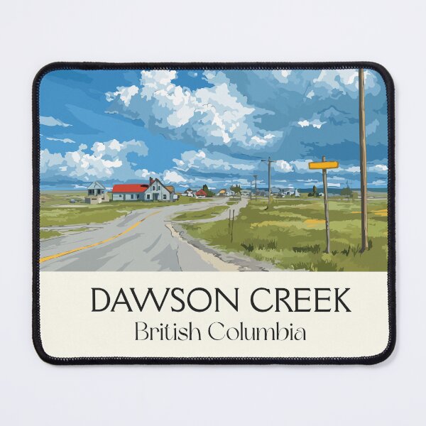 Item preview, Dawson Creek British Columbia | Alaska Highway Mile 0 Art designed and sold by TuncGK.