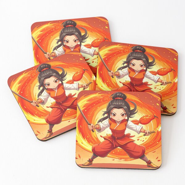 Item preview, Kimchi Force - Blazing Heart designed and sold by ChipchaOddities.
