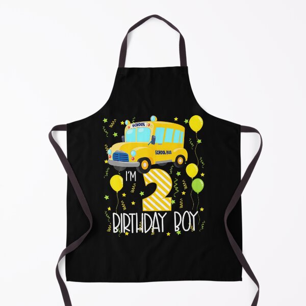 Item preview, I'M 2 Birthday Boy School Bus Kids 2Nd Birthday Party designed and sold by MadalynKiehn.
