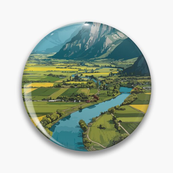 Item preview, Fraser Valley BC | Agricultural Heartland Scenery Art designed and sold by TuncGK.