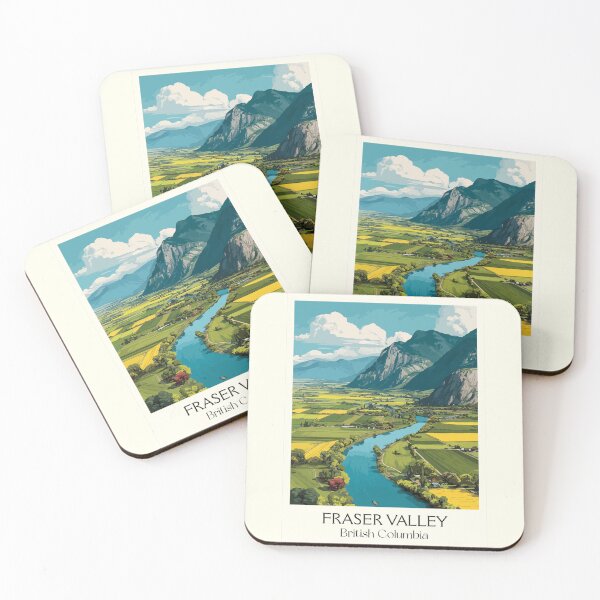 Item preview, Fraser Valley BC | Agricultural Heartland Scenery Art designed and sold by TuncGK.