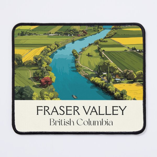 Item preview, Fraser Valley BC | Agricultural Heartland Scenery Art designed and sold by TuncGK.
