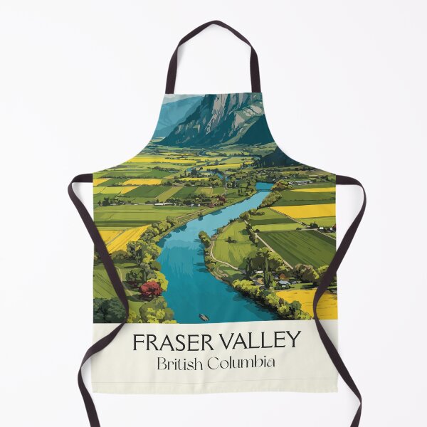 Item preview, Fraser Valley BC | Agricultural Heartland Scenery Art designed and sold by TuncGK.