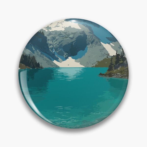 Item preview, Garibaldi Provincial Park BC | Alpine Lake & Glacier Art designed and sold by TuncGK.