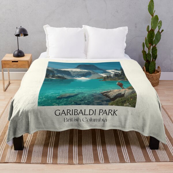 Item preview, Garibaldi Provincial Park BC | Alpine Lake & Glacier Art designed and sold by TuncGK.