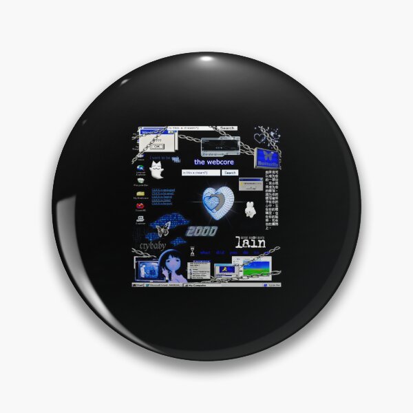 Item preview, Cybercore World Blue Aesthetic  designed and sold by Anabellaittman.
