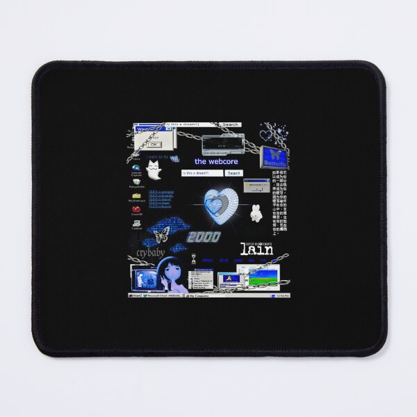 Item preview, Cybercore World Blue Aesthetic  designed and sold by Anabellaittman.