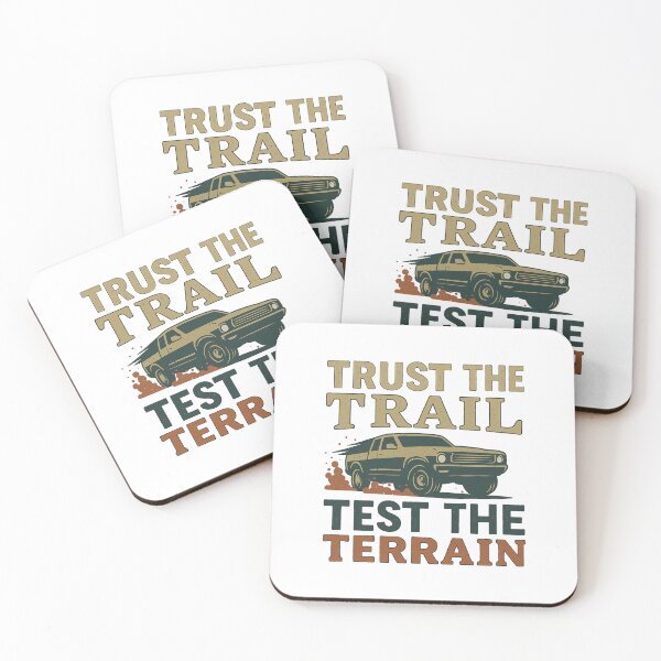 Item preview, Trust the Trail Test the Terrain – Faith-Fueled Off-Road Adventure Design designed and sold by SoulThread Studio.
