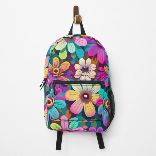 Item preview, . Each flower a different color that together create a breathtaking image. painting, conceptual art, vivid, photo, poster, 3D rendering, yellow, orange, red, purple, blue designed and sold by gulka8.