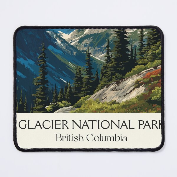 Item preview, Glacier National Park BC | Rogers Pass Alpine Scenery Art designed and sold by TuncGK.