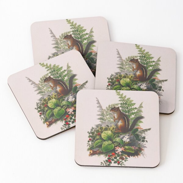 Item preview, Chipmunk and Ferns designed and sold by Heather Maree Design Studio.