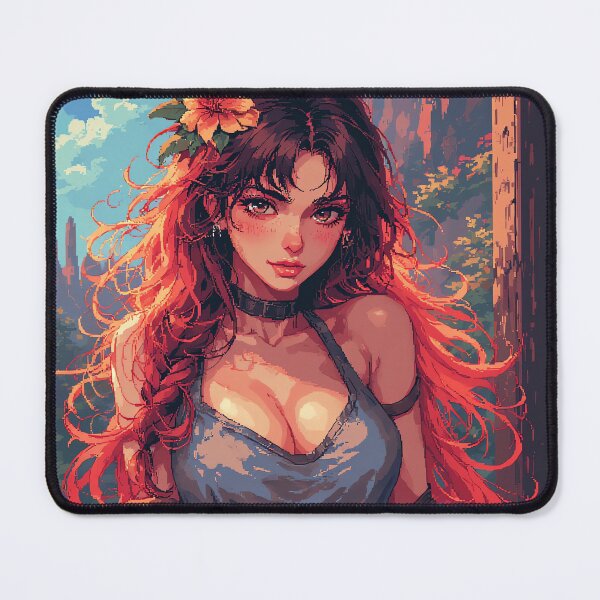 Item preview, Retro Beautiful Red Hair In Sunshine  designed and sold by jimcaza.