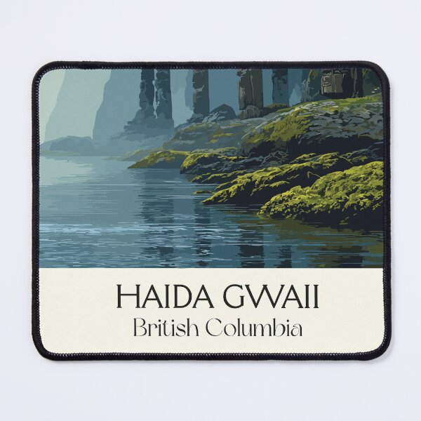 Item preview, Haida Gwaii British Columbia | Totem Pole Heritage Art designed and sold by TuncGK.