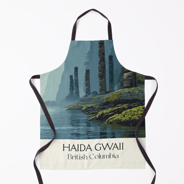 Item preview, Haida Gwaii British Columbia | Totem Pole Heritage Art designed and sold by TuncGK.