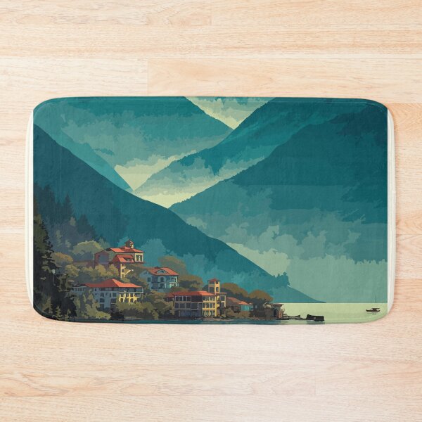 Item preview, Harrison Hot Springs BC | Fraser Valley Lake Scenery Art designed and sold by TuncGK.