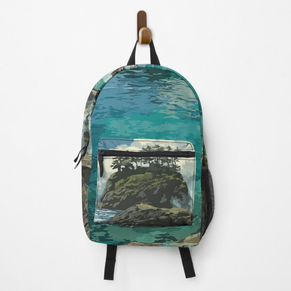 Item preview, Hot Springs Cove BC | Remote Rainforest Geothermal Art designed and sold by TuncGK.