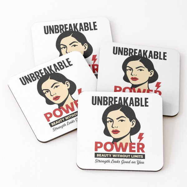 Item preview, UNBREAKABLE – Power. Beauty. No Limits. designed and sold by bisha.