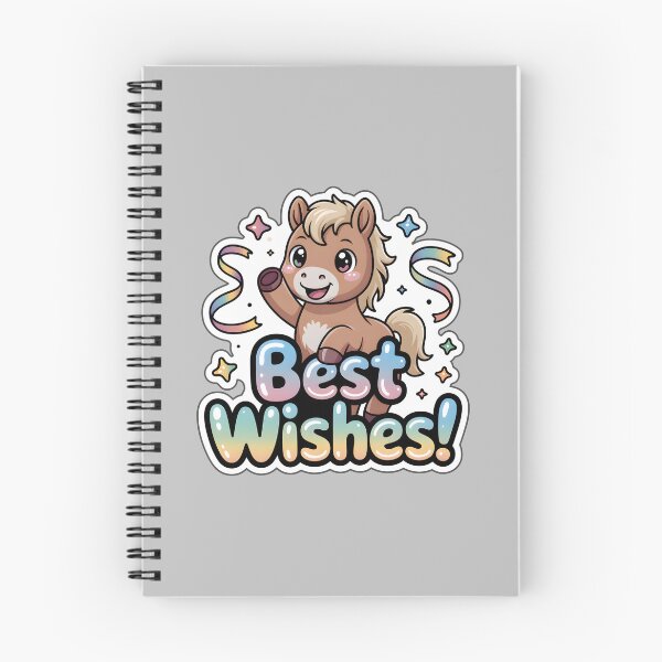 Item preview, Happy New Year Best Wishes Chibi Horse Sticker - Year of the Horse Gift designed and sold by Nuist25.